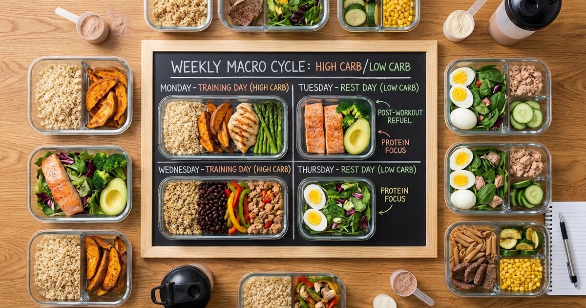 Macro Cycling: Complete Guide to Carb & Calorie Cycling for Results